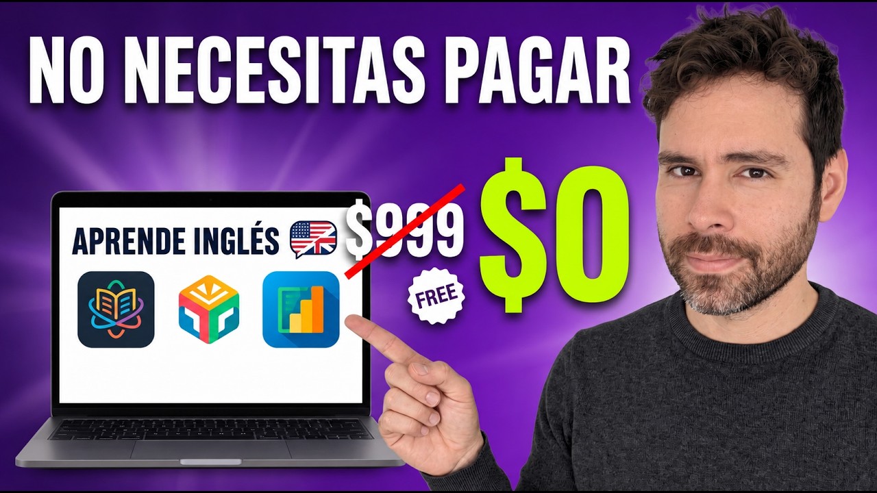 4 recursos GRATIS que realmente sirven para aprender INGLÉS por tu cuenta