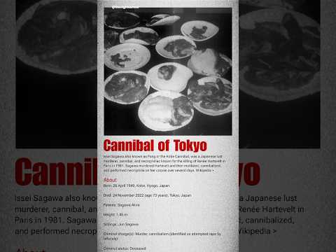 Cannibal of Tokyo: The SHOCKING Story of Issei Sagawa | #truestory #cannibalization #japan
