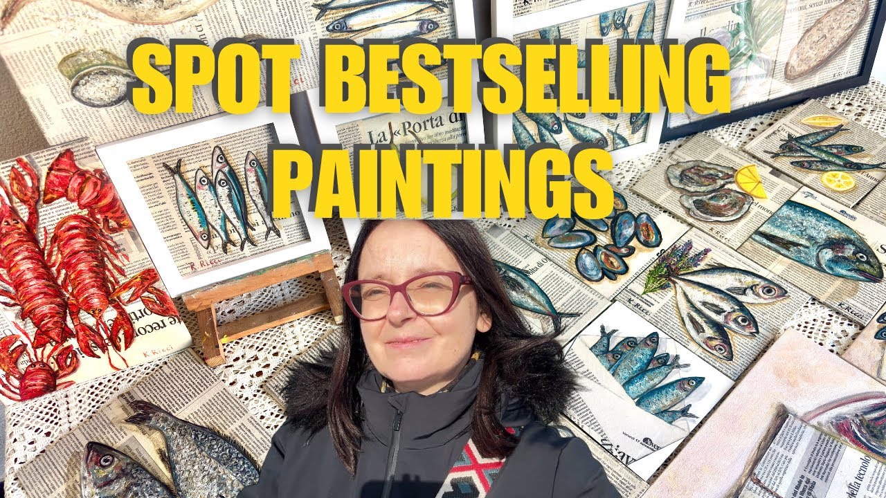 How Much I Earned on Etsy with Oil Painting Miniatures that Went Viral