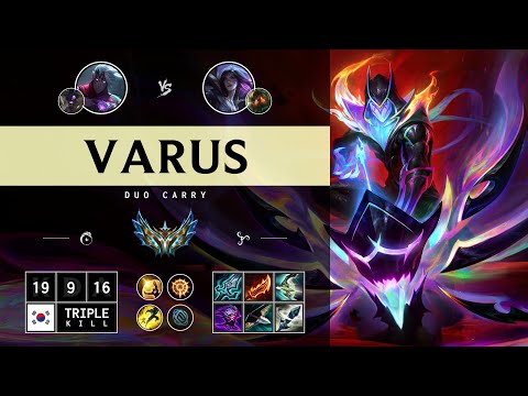 Varus ADC vs Kai'Sa - KR Challenger Patch 14.13