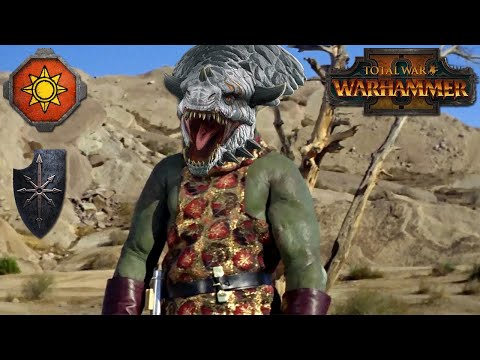 THE LIZARDS ELBOW - Chaos vs Lizardmen | Total War: Warhammer 2