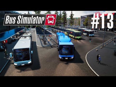 Bus Simulator [PS4] #13 | New Destination: Central Bus Station! With Steering Wheel