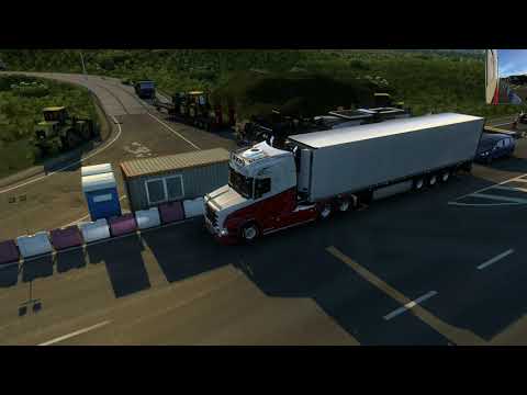 euro truck simulator2  scania next gen T   vracht gerookte paling