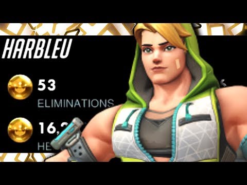 HARBLEU DOMINATING AS ZARYA! 53 ELIMS! [ OVERWATCH SEASON 21 TOP 500 ]