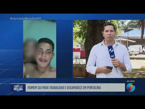 Homem desaparece após sair para trabalhar em Pontalina