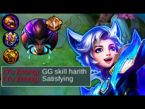 HARITH GAMEPLAY AGGRESSIVE SIDELANE | HARITH BEST BUILD 2021 SIDELANE - Mobile Legends