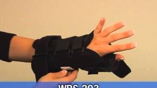 MAXAR® Wrist Splint with Abducted Thumb - Left Hand WRS 203