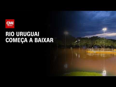 Rio Uruguai ultrapassa cota de inundação e segue em elevação no RS | CNN NOVO DIA