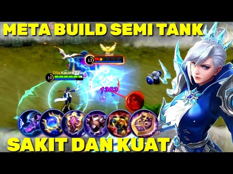 NEW META!! BUILD SEMI TANK SILVANNA SAKIT DAN KUAT - Silvanna Best build 2022 - Mobile Legends
