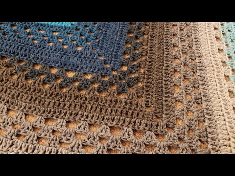 The Granny Merge Shawl - Crochet Tutorial!