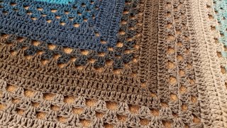 The Granny Merge Shawl - Crochet Tutorial!