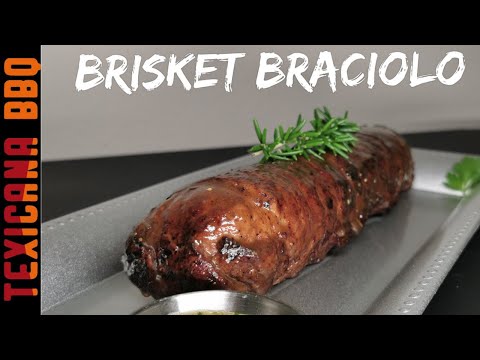 How to cook a stuffed top round beef braciolo ,