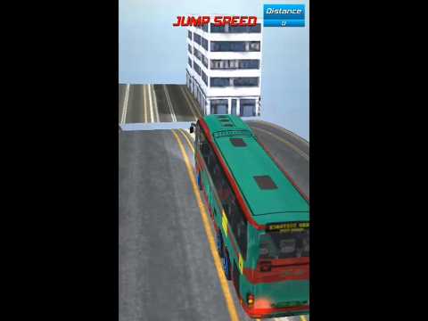#shorts  || Bus Stunt Driving Simulator || Impossible Stunts In Game || #androidgames #bus #android