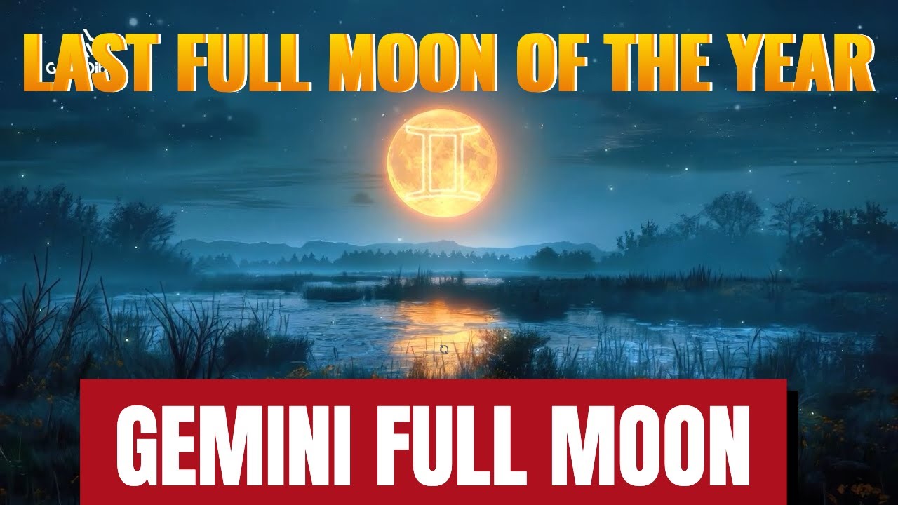 Gemini Full Moon 2025 (Last Super Moon of the Year): Manifest Wealth & Abundance (Don’t Miss It)