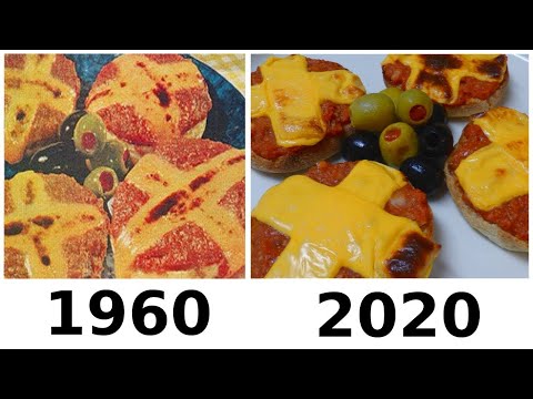 Underwood Deviled Ham Criss-Cross Pizzas Recipe 1960