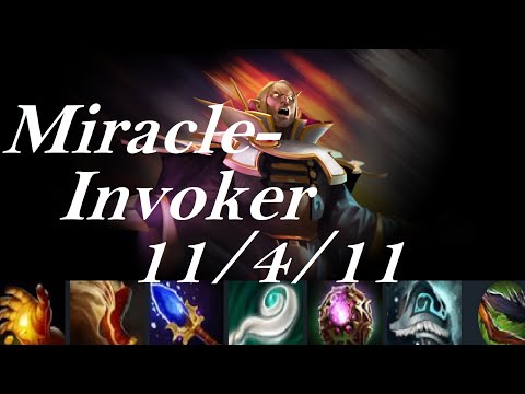 Miracle- Invoker, Nikobaby Slark, Handsken Doom vs gpk Shadow Fiend, skiter Faceless Void - - dota2