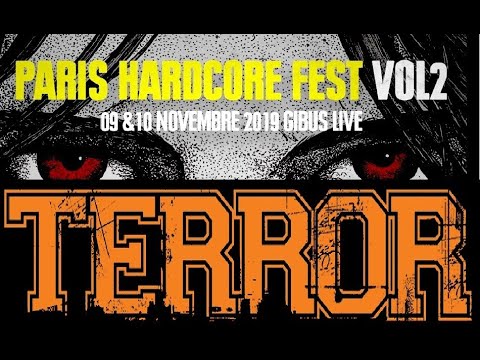 TERROR  Live Paris, Le Gibus 09 11 2019