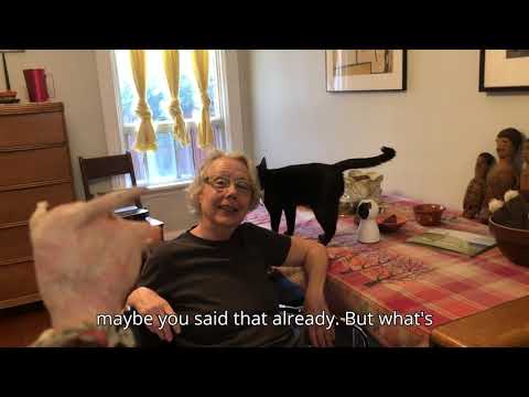 Peony Pig Visits Darien and the cats!