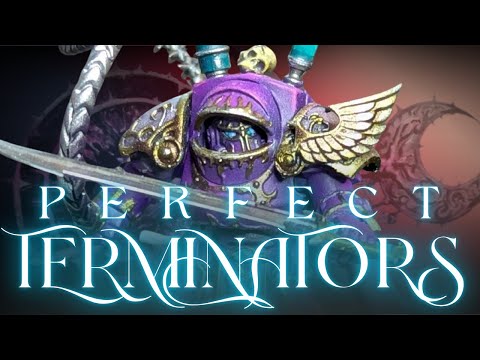 Creating the PERFECT Terminators - Emperor's Children Phoenix Guard in 40k!
