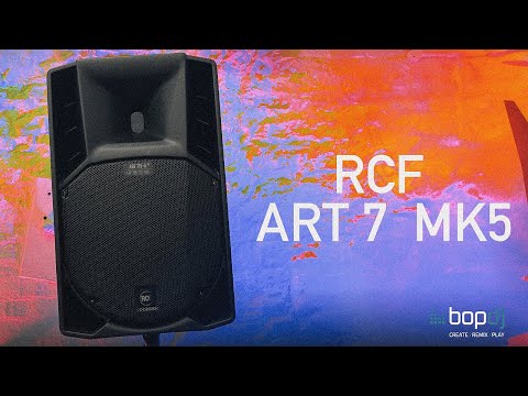 Обзор активной акустической системы RCF Art 7 MK5