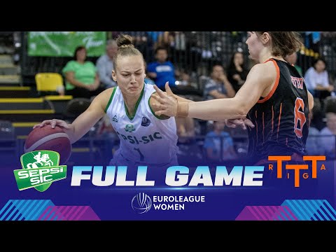 ACS Sepsi-SIC v TTT Riga | Full Basketball Game | EuroLeague Women 2023-24