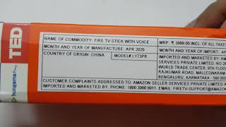 Amazon FireStick is Made in China - Boycott Chinese product