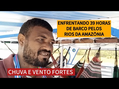 COMO É VIAJAR 39 HORAS DE BARCO NA AMAZÔNIA | de tapauá até Manaus