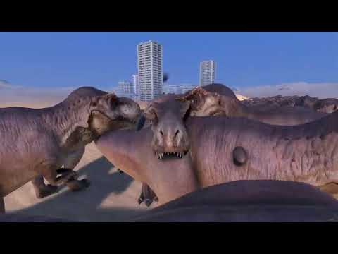 3,000 T-REX vs 40,000 VELOCIRAPTORS  Ultimate Epic Battle Simulator