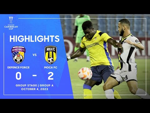 Defence Force vs Moca FC | 2023 Concacaf Caribbean Cup