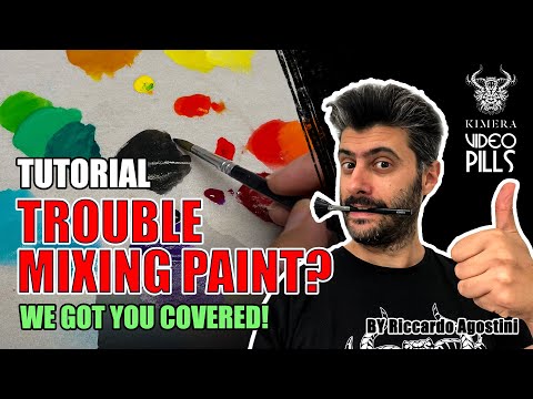 MIXING PAINTS: what are you doing wrong?