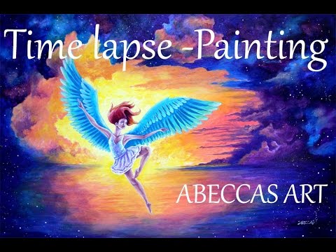 Time lapse -Painting- Dance Of Freedom