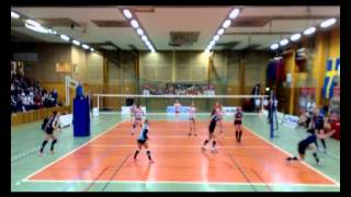 preview picture of video 'Svedala Volley vs Engelholm Match 3 of Semifinal Playoffs'
