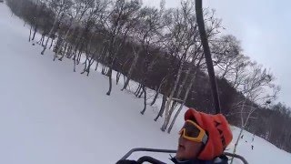 タングラムスキーサーカス　第三リフト　2016年1月11日