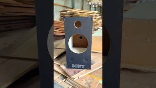 Download lagu Building a Speaker Box from Scratch #industry #speakerbox #diy mp3