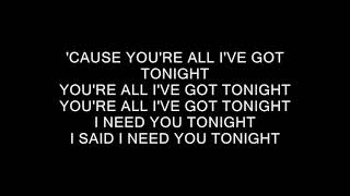 You&#39;re All I&#39;ve Got Tonight - The Cars | Lyrics