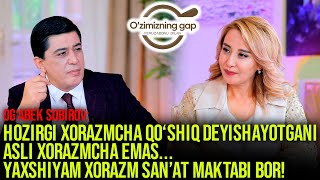 Og'abek Sobirov: Hamma san'atkorni ham qo'shig'ini bilmayman. Lazgi baqirib aytiladigan qo'shiq emas
