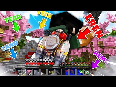 SCONTRI VOLANTI CON IL JETPACK - Minecraft ITA - FORTCRAFT w/ Tear Tech Tano Heme