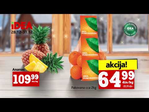 Novogodišnja akcija 28 - 31.12.2017 | IDEA