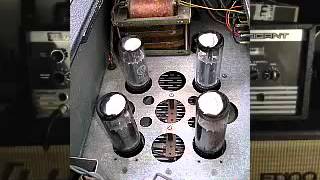 Video thumbnail for Dynacord Gigant 1968 Vintage Tube Amp Top & Echolette ET 100 by German Beat