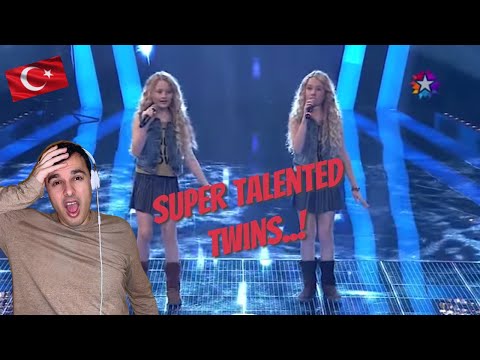 Twins😱! Italian React 🇹🇷 Çağla & Doğa Vardar - Price Tag ( O Ses Çocuklar )