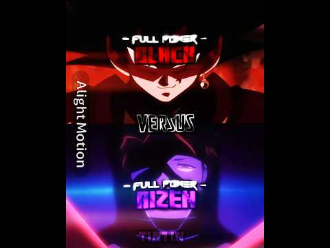 GOKU BLACK VS AIZEN || #edit #wis