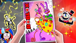 DIY DIGITAL CIRCUS Rescue Zuble pregnant many baby 🤰🤰 Outfit Blind Bag Compilation  ASMR