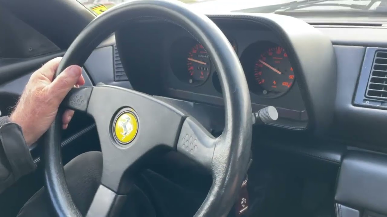 **SOLD on the CCC Buy-It-Now Lot** 49K km One Family Owned 1991 Ferrari 348 tb 5-Speed Gated Manual – Inspected