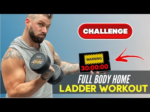 Home Ladder Workout Challenge (can you complete in under 30?)