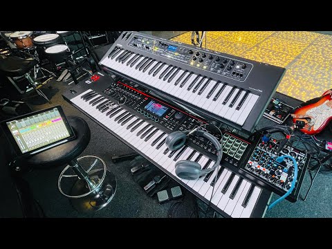 MEU SISTEMA DE RETORNO ESTÉREO 🎛️🎧🎹 FANTOM-0 & CK61