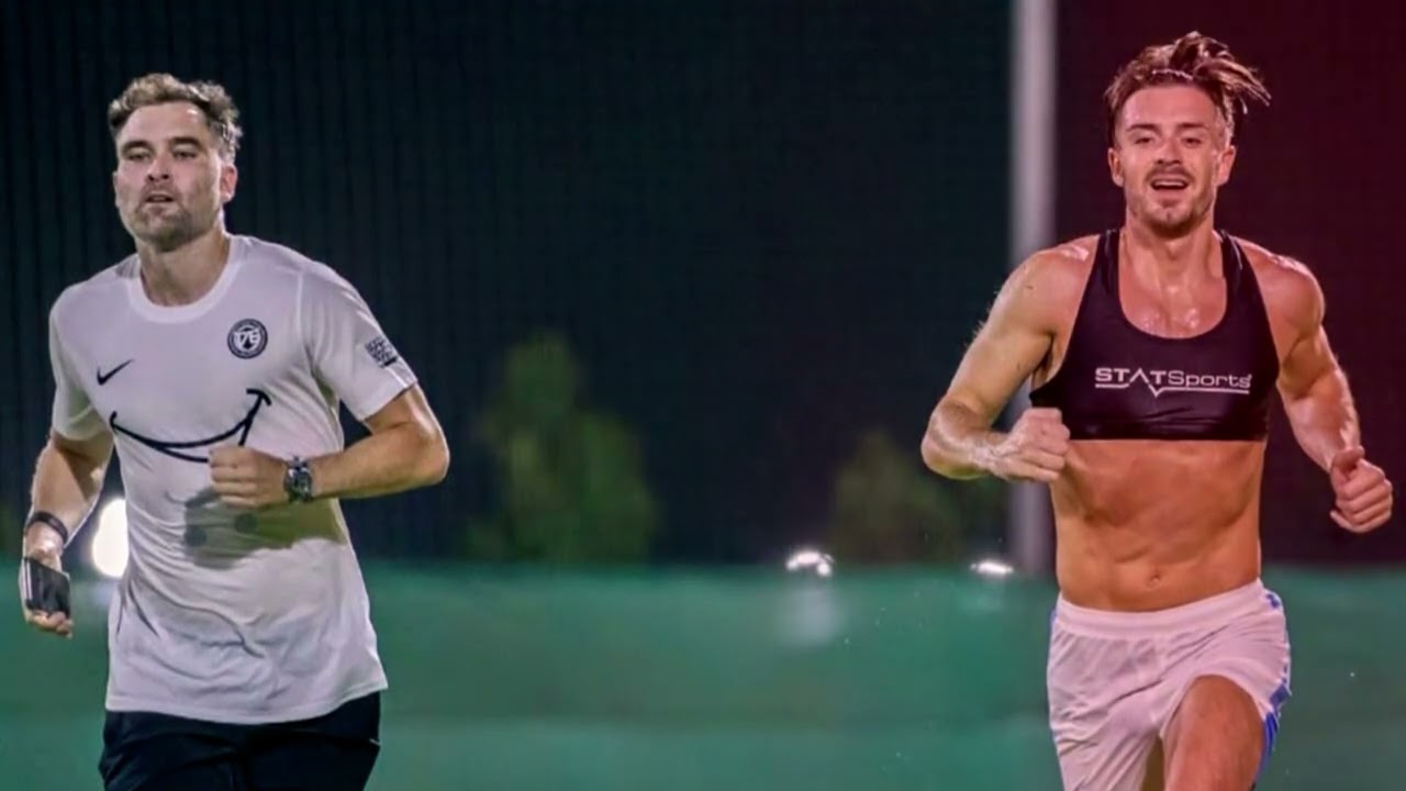 Jack Grealish returns to train at Man City ALONE whil team-mates on holiday to secure a transfer