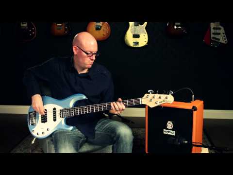Orange Amplifiers Crush PIX CR50BXT Bass Combo Demo