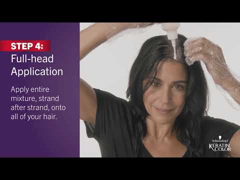 Schwarzkopf Color - How to Apply Keratin Color