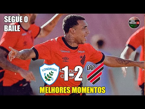 Gols e lances de Londrina x Athletico Paranaense