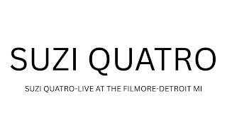 Suzi Quatro Detroit Music Awards. 4-19-2013